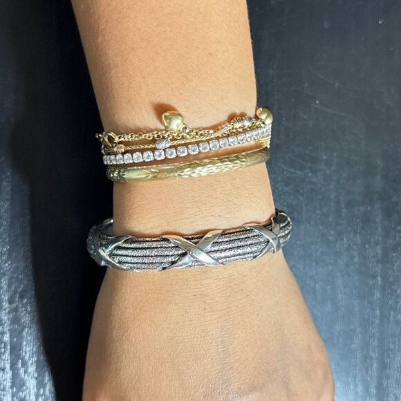 Mignon Faget Sterling XXX Cuff - Picture 5 of 6